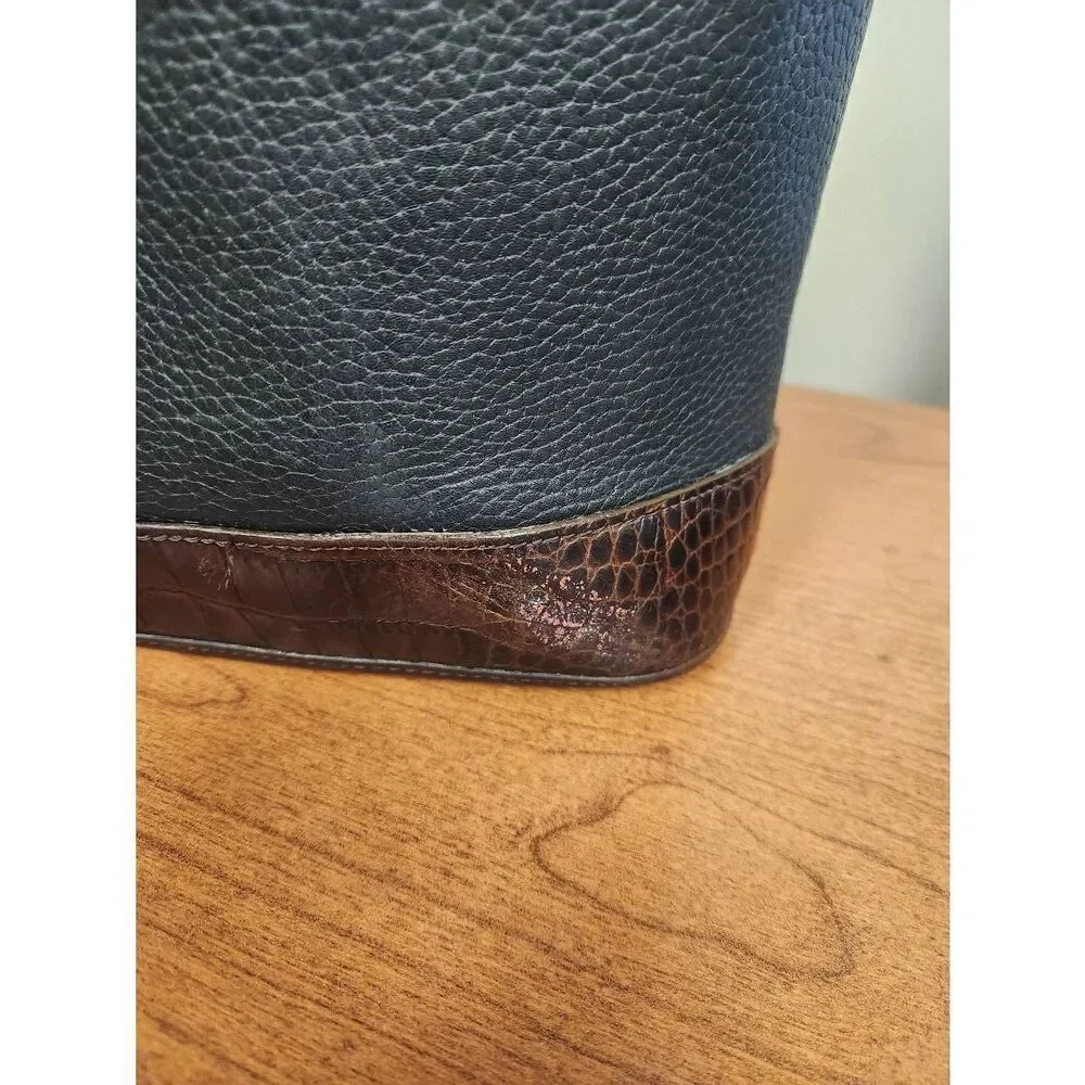BRIGHTON Vintage for Business Collection Two Tone Women's Briefcase Bag